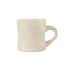 ULTIMA CANTON MUG 8-1/2oz CREAM WHITE 3-5/8