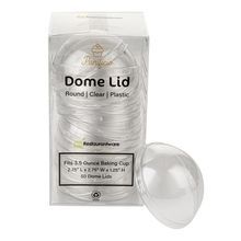 DOME LID F/ 3-1/2oz BAKING CUP 2-3/4