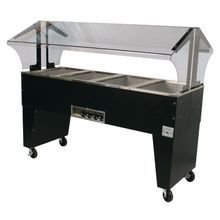 Advance Tabco B4-120-B Portable Hot Food Buffet Table, electric, 62-7/16
