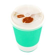 STRAW/ SIP LID F/ CUP 12 16 & 24oz POLYPRO CLEAR 100/cs