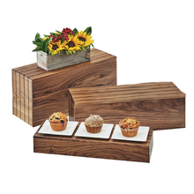 Cal-Mil 166-7-78 Display Crate Riser Walnut, 20