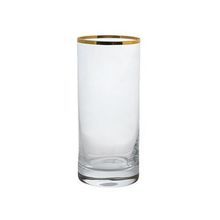 Steelite 480142R217 Beer Tumbler, 11 oz., gold rim, Rona, Gold Miners (24 ea/cs)
