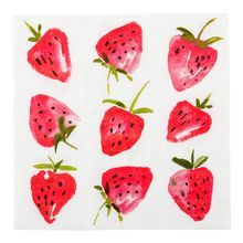 LUNCHEON NAPKIN STRAWBERRY 13