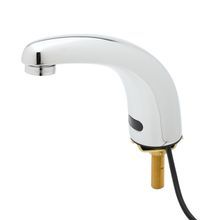 T&S Brass 5EF-1D-DS-TMV Equip Electronic Faucet, deck mount, rigid, 4-11/16
