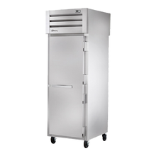TRUE STG1RPT-1S-1G-HC SPEC SERIES Pass-thru Refrigerator, one-section, stainless steel front, aluminum sides, (1) stainless steel door front & (1)