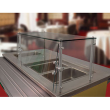 Advance Tabco GSGC-18-60 Sleek Shield Food Shield, cafeteria style, 60