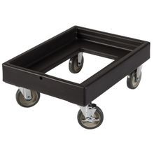 Cambro CD300110 Black Camdolly for Camcarriers with 350 lb Capacity