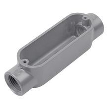 Red Dot® AC-3 A Series Type C Conduit Body With Cover, 1 in Hub, 11.8 cu-in, Die Cast Aluminum, Urethane Powder Coated