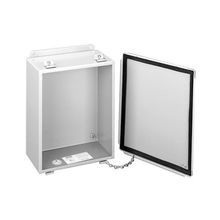 nVent HOFFMAN A604LP A51LP Junction Box, 6 in H x 4 in W x 3 in D, Lift-Off/Screw Clamp Cover, NEMA 12, Steel