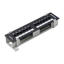 Suttle® 2-7034-12 Patch Panel, 12 Ports, Category: Cat 5e, Thermoplastic