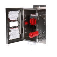 Siemens SpeedFax™ HNF361SW Enclosed Heavy Duty Low Voltage Non-Fusible Safety Switch With Insulation, 600 VAC/250 VDC, 30 A, 30 hp, 5 hp, TPST Contact Form, 3 Pole