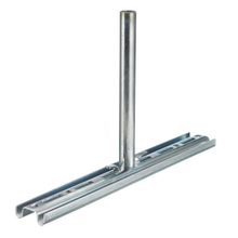 PREMISE WIRING HBTCTRS4 Centre Support, 4-7/16 in L x 1.63 in W x 0.62 in H, For Use With 4 in Wire Basket Tray, Steel