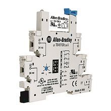 Allen-Bradley 700-HLF1U24X 1-Phase General Purpose Terminal Block Electromechanical/Solid State Relay With Gold Plated Contact, 0.1 to 3 s/3 to 60 s/1 to 20 min/0.3 to 6 hr Time Setting, 1CO SPDT Contact Form, 1 Pole