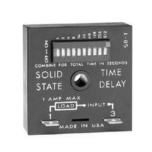 Littelfuse® SSAC® TDUL3001A Digital Integrated Circuitry Solid State Timing Relay, 0.1 to 102.3 s Time Setting, SPDT NO-NC (1-Form C) Contact Form