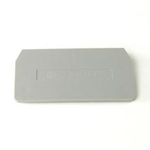 Rockwell Automation End Barrier, Gray (Standard), Qty. 50