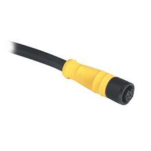 Rockwell Automation 889D-F8AB-15 DC Micro Style Standard Patch Cord, M12 Connector, 8-Pin Straight Female Connector, 49.2 ft Cable Length