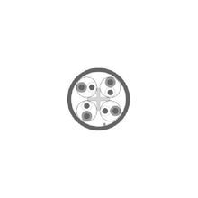 Berk-Tek® 10032455 LANMARK™ 1000 Type CMR Cat 6 UTP Riser Cable, (4-Pair) 23 AWG Bare Copper Conductor, 1000 ft L