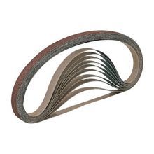 CGW® 61037 Coated Surface Conditioning File Belt, 1/2 in Belt Width, 18 in Belt Length, 80 Grit, Fine Grade, Aluminum Oxide Abrasive