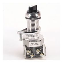 Rockwell Automation 800H-HP2KB6AXXX Explosionproof Non-Illuminated Selector Switch, 1NO-1NC Contact Configuration, Standard Knob Operator