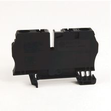 Rockwell Automation Spring Clamp Terminal Block,One-Circuit Feed-Through Block,6 mm (# 22 AWG - # 10 AWG), 4 mm for H4 block,Standard Feedthrough,Black,