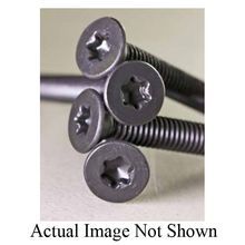 BBI 695146 Type 23 Thread Cutting Screw, Measurement System: Imperial, #6-32 Thread, 1 in OAL, Indented Hex Washer Head, Slotted Drive