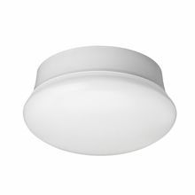ETI 54606242 Round Spin Light, 120 VAC, 11.5 W Fixture, LED Lamps, White Housing