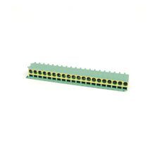 Rockwell Automation Spring Clamp Terminal Block,Plug-In Distribtion Ground Block (Internally Jumpered),4 mm (# 22 AWG - # 10 AWG),Standard Feedthrough,Green / Yellow Stripe (Standard),