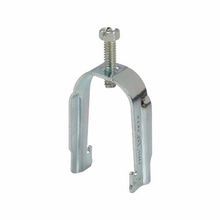 B-Line B1512 Conduit Strut Clamp, 3/4 in Conduit, 200 lb Load, 0.5 to 0.84 in OD, Steel