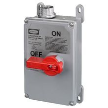 Wiring Device-Kellems Circuit-Lock® HBLDS3VFD 2-Position Industrial Grade Labelless Non-Metallic Standard Unfused Disconnect Switch, 600 VAC, 30 A, 15 hp, 3 Pole