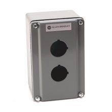 Rockwell Automation 800T-2TZ 2-Hole Pushbutton Enclosure, NEMA 4/13