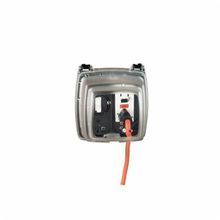 Intermatic® WP1200C WP1230C WP1200C Heavy Duty Non-Metallic Weatherproof While-In-Use Cover, 139.7 mm L x 127 mm W x 79.37 mm D, Receptacle, Polycarbonate