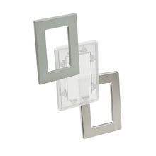 nVent HOFFMAN APWK3523NF A80SW/A80W Window Kit, 35 in H x 23 in W Window, 36.69 in H x 24.69 in W Cut Out, 37.5 in H x 25.5 in W x 0.31 in D Overall, Acrylic/Cold Rolled Steel, Gray, Painted