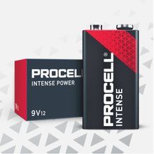 Duracell® PX1604 Procell Alkaline Intense Power 9V Battery, 9V, 628 mAh, 12 PK