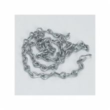 B-Line BH9 Weldless Single Jack Chain With S Hooks, 100 ft L, For Use With Light Fixtures and Signs, Steel