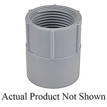 Carlon® E942L Straight Adapter, 3 in, Female Thread, PVC