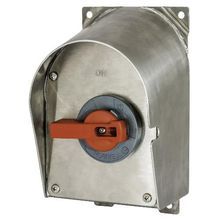 Wiring Device-Kellems Circuit-Lock® HBLDS3SSRAC Enclosed Sloped Top Standard Unfused Disconnect Switch With HBLAC1 Auxiliary Contact, 600 VAC, 30 A, 15 hp, 3 Pole