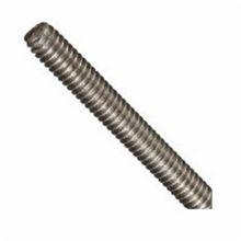 BBI 778121 All Threaded Rod, Measurement System: Imperial, 1-1/4-7 Thread, 3 ft OAL, Steel, Plain