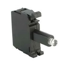 Allen-Bradley 800F-MN5WX12 Integrated Standard Power Module With Contact Block, Metal Latch, 22 mm, White LED Lamp, 120 VAC, 1NO-2NC