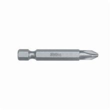 Irwin® 3052009 Power Bit, #2 x Phillips® Point, 2-3/4 in OAL, Industrial Grade S2 Steel