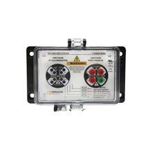 GracePESDs P-S10S21-M2RX VOLTAGE TEST STATION WITH FLASHING VOLTAGE INDICATOR AND SAFE-TEST POINT, HORIZONTAL MOUNT, UL TYPE 4X HOUSING