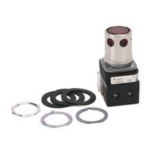 Rockwell Automation 800T-QAH2R Illuminated Pushbutton, 30.5 mm, 1NO-1NC Contact Configuration, Extended Head with Guard Operator, Red