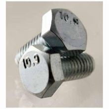 BBI 462968 Fully Threaded Hex Bolt, M12x1.75 Thread, 35 mm Length Under Head, 10.9 Grade, Alloy Steel, Plain, Measurement System: Metric