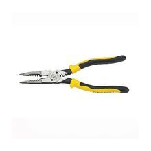 Journeyman™ J207-8CR All Purpose Plier With Crimper, Long Nose Jaw, 2-3/16 in Jaw Length, 1 in Jaw Width, Steel Jaw, 8-5/8 in OAL