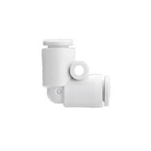 SMC® KQ2L12-00A 90 deg Union Elbow, Elbow, 12 mm, Tube x Tube End Style, PBT/PP, Import Domestic/Import