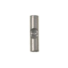 Panduit® Pan-Term® BS10-L BS Series Non-Insulated Butt Splice, 12 to 10 AWG Conductor, 0.63 in L, Brazed Seam Barrel, Copper, Metallic