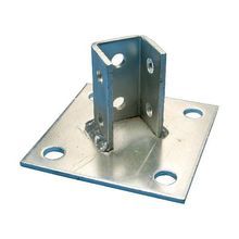 nVent CADDY ERISTRUT® P110000EG 45 deg Post Base, For Use With: ERISTRUT® Type A Strut, Steel