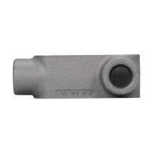 Crouse-Hinds Condulet® L67 Type L Conduit Body, 1 in Hub, 7, Malleable Iron, Hot Dipped Galvanized