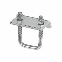 Superstrut® U501-EG 500 U-Bolt Beam Clamp, For Use With: A-1200, A-1400, B-1200, B-1400, C-1200 and B-1402 Series Channel, Specifications: 3/16 in THK Flange, 2150 lb Load Capacity, Steel