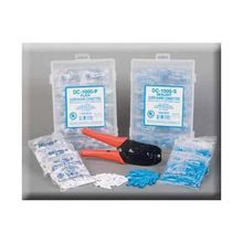 DOLPHIN® DC-100-S Sealant Super B Insulation Displacement Connector, 24 to 16 AWG Wire, PVC Insulation