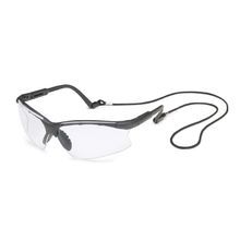 Gateway Safety® Scorpion® 16SM80 SM Safety Glasses, Scratch-Resistant Lens Coating, Clear Lens, Framed Frame, Black Frame, Specifications Met: ANSI Z87.1